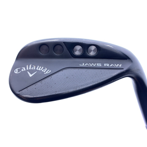 Used Callaway Jaws Raw Black 2020 Lob Wedge / 58.0 Degrees / Wedge Flex