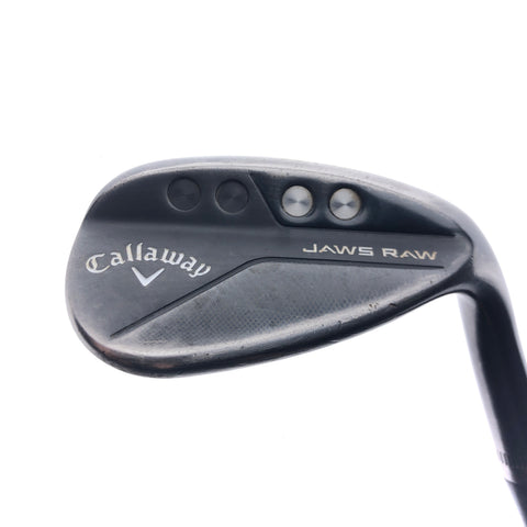 Used Callaway Jaws Raw Black 2020 Lob Wedge / 58.0 Degrees / Wedge Flex
