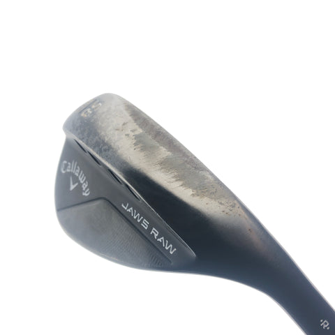 Used Callaway Jaws Raw Black 2020 Lob Wedge / 58.0 Degrees / X-Stiff Flex