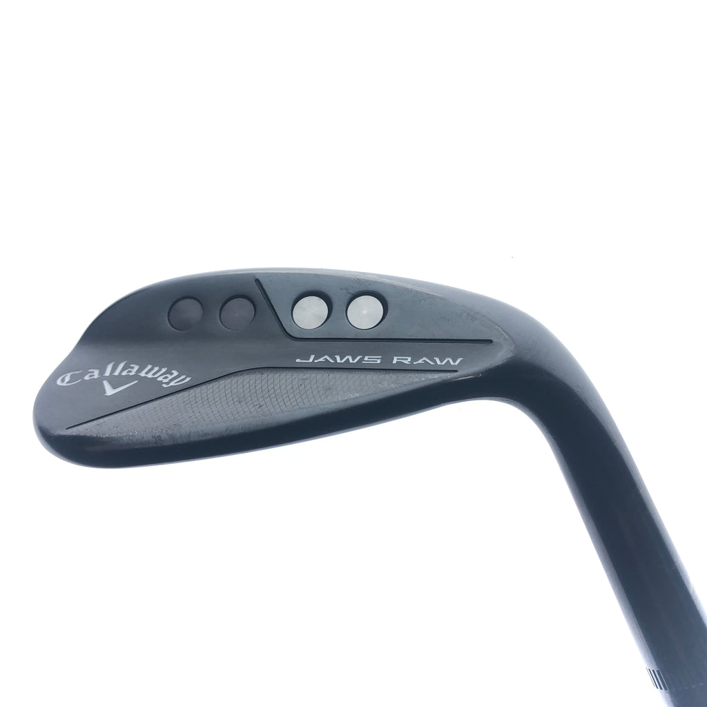 Used Callaway Jaws Raw Black 2020 Lob Wedge / 60.0 Degrees / Stiff Flex