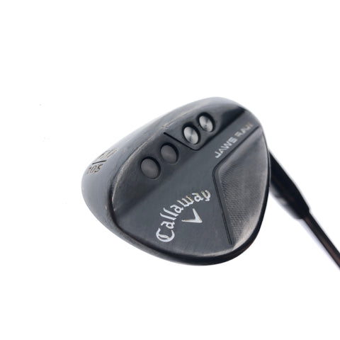 Used Callaway Jaws Raw Black 2020 Lob Wedge / 60.0 Degrees / Wedge Flex