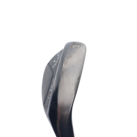 Used Callaway Jaws Raw Black 2020 Lob Wedge / 60.0 Degrees / Wedge Flex
