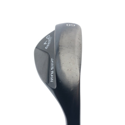 Used Callaway Jaws Raw Black 2020 Lob Wedge / 60.0 Degrees / Wedge Flex
