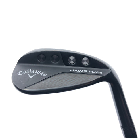 Used Callaway Jaws Raw Black 2020 Lob Wedge / 60.0 Degrees / Wedge Flex