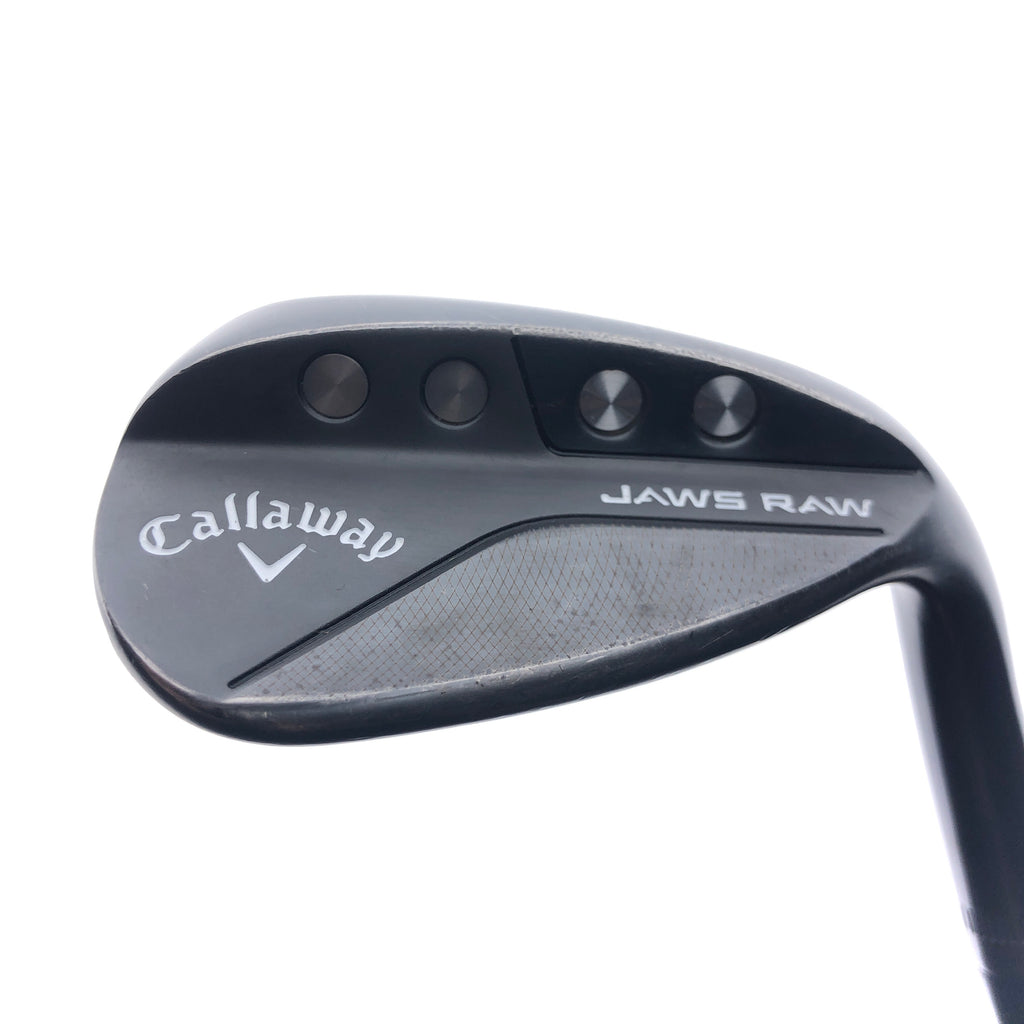 Used Callaway Jaws Raw Black 2020 Lob Wedge / 60.0 Degrees / Wedge Flex
