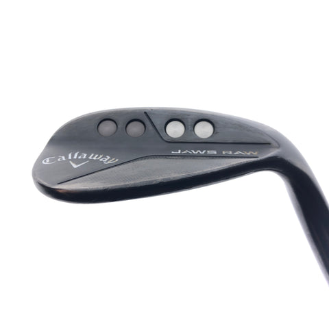 Used Callaway Jaws Raw Black 2020 Lob Wedge / 60.0 Degrees / Wedge Flex