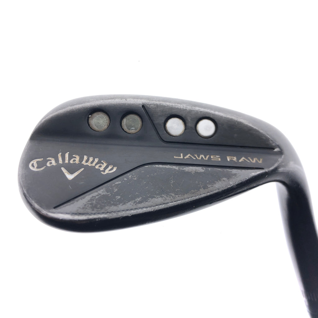 Used Callaway Jaws Raw Black 2020 Lob Wedge / 60.0 Degrees / Wedge Flex