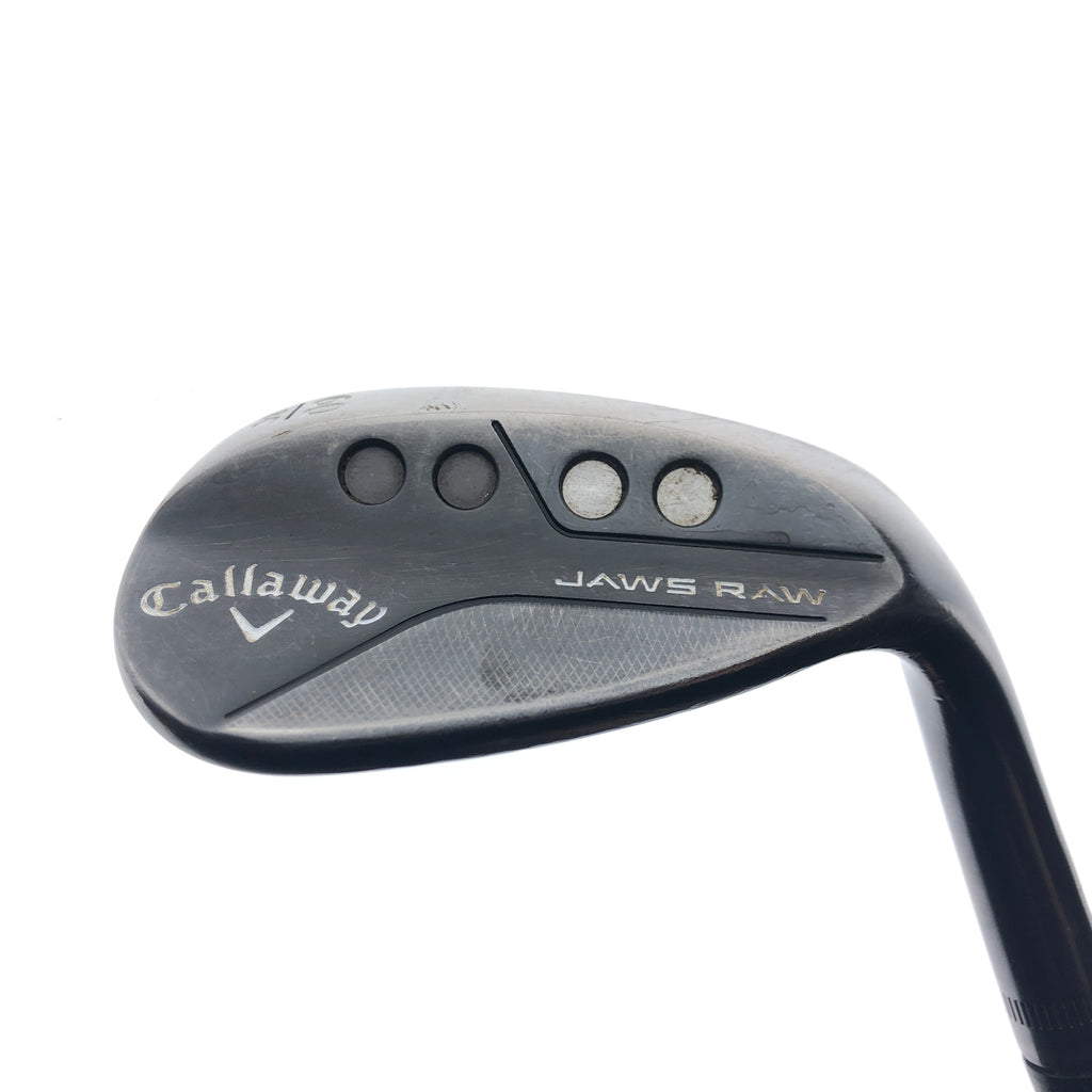 Used Callaway Jaws Raw Black 2020 Lob Wedge / 60.0 Degrees / X-Stiff Flex