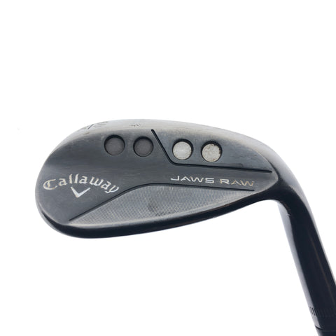 Used Callaway Jaws Raw Black 2020 Lob Wedge / 60.0 Degrees / X-Stiff Flex