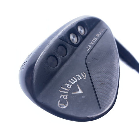 Used Callaway Jaws Raw Black 2020 Sand Wedge / 54.0 Degrees / Stiff Flex