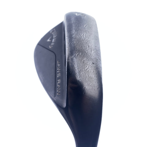 Used Callaway Jaws Raw Black 2020 Sand Wedge / 54.0 Degrees / Stiff Flex