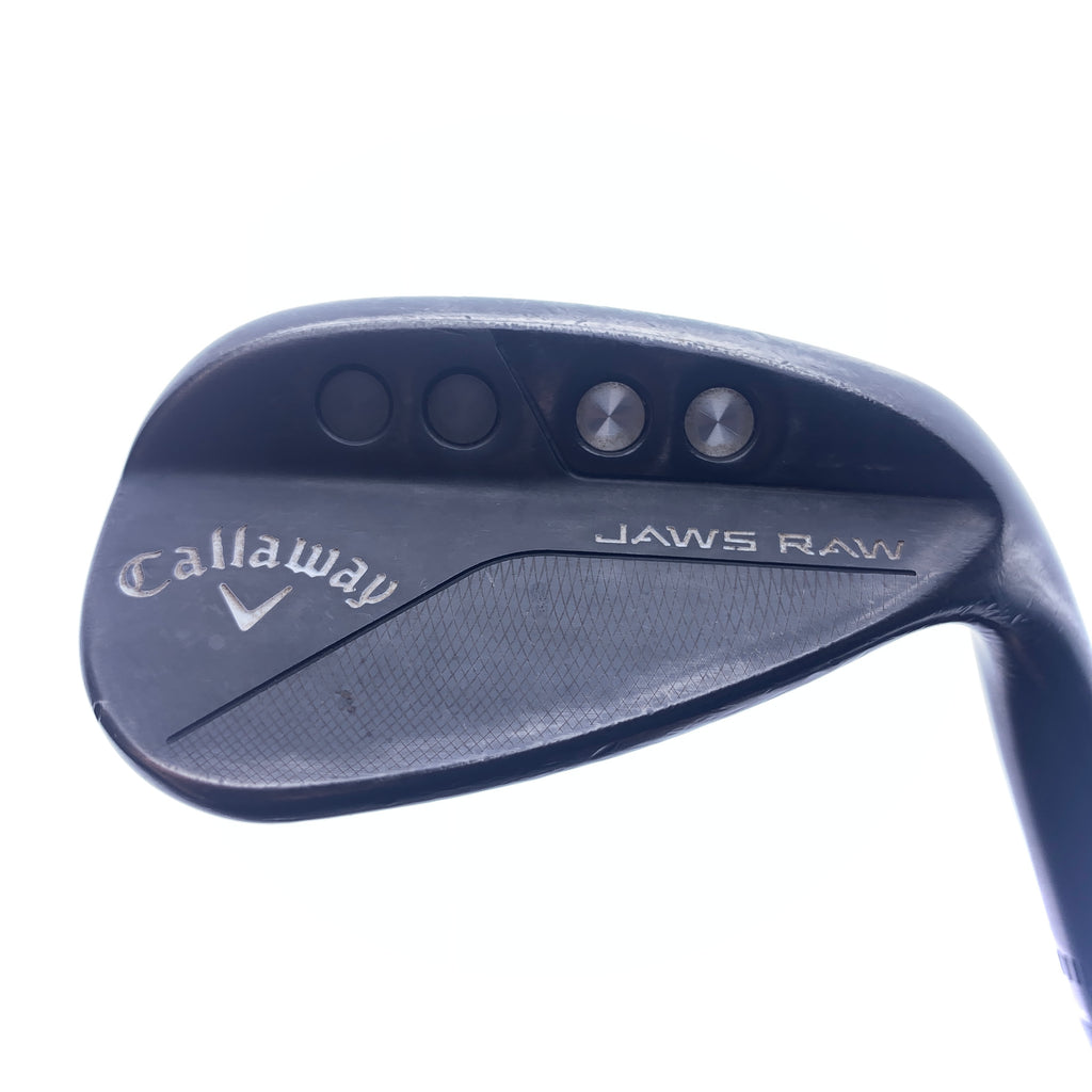 Used Callaway Jaws Raw Black 2020 Sand Wedge / 54.0 Degrees / Stiff Flex