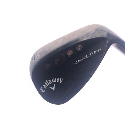 Used Callaway Jaws Raw Black 2020 Sand Wedge / 54.0 Degrees / Wedge Flex
