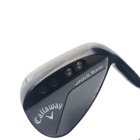 Used Callaway Jaws Raw Black 2020 Sand Wedge / 54.0 Degrees / Wedge Flex