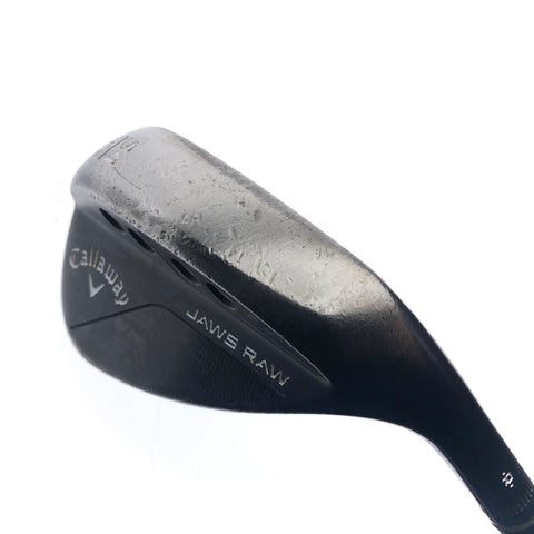 Used Callaway Jaws Raw Black 2020 Sand Wedge / 54.0 Degrees / Wedge Flex