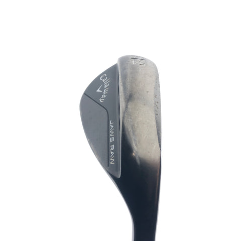 Used Callaway Jaws Raw Black 2020 Sand Wedge / 54.0 Degrees / Wedge Flex