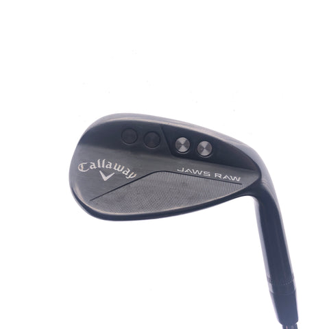 Used Callaway Jaws Raw Black 2020 Sand Wedge / 54.0 Degrees / Wedge Flex