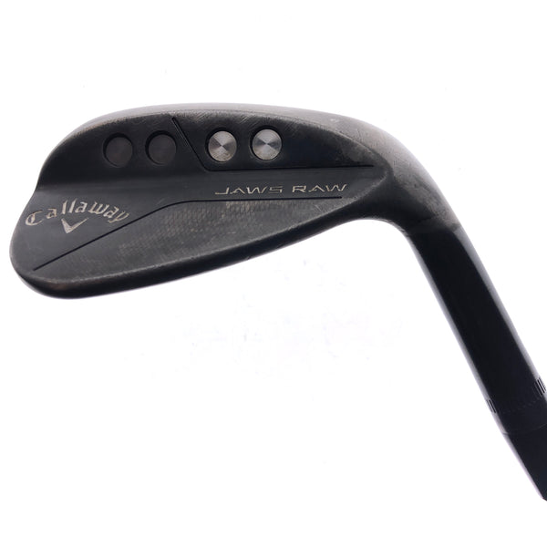 Used Callaway Jaws Raw Black 2020 Sand Wedge / 56.0 Degrees / Stiff Flex