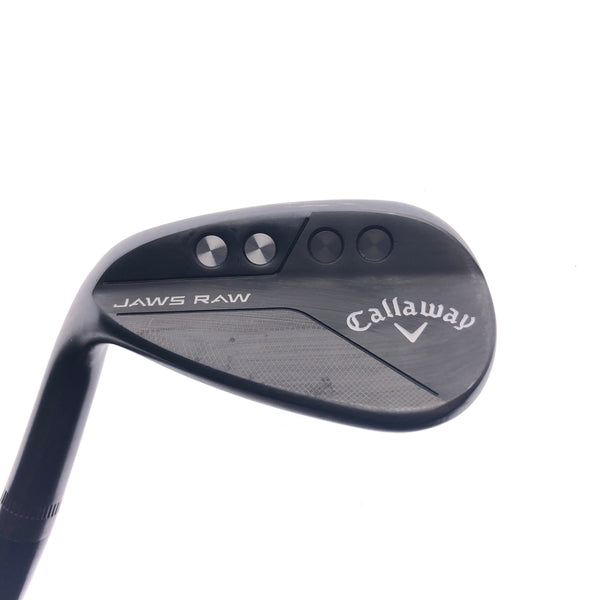 Used Callaway Jaws Raw Black Gap Wedge / 52.0 Deg / Wedge Flex / Left-Handed