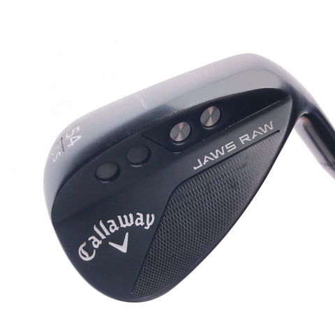 Used Callaway Jaws Raw Black Plasma Sand Wedge / 54.0 Degrees / Wedge Flex