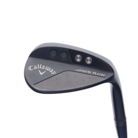 Used Callaway Jaws Raw Black Plasma Sand Wedge / 54.0 Degrees / Wedge Flex