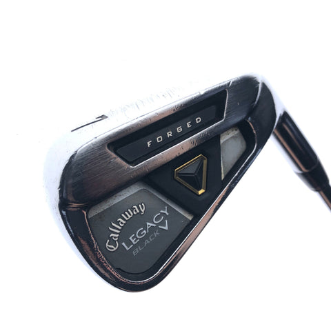 Used Callaway Legacy Black Forged 7 Iron / 34 Degrees / Stiff Flex