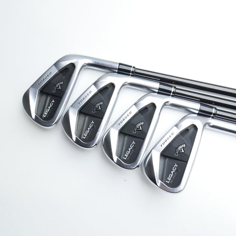 Used Callaway Legacy Black Forged Iron Set / 4 - PW / Stiff Flex