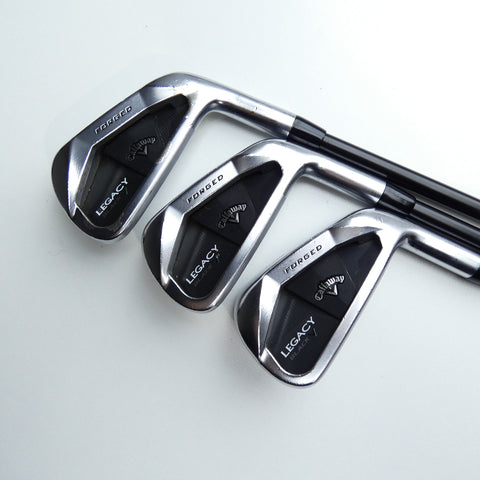 Used Callaway Legacy Black Forged Iron Set / 5 - PW / Regular Flex