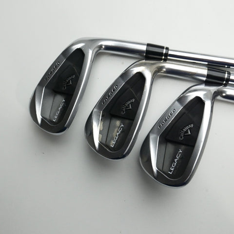 Used Callaway Legacy Black Forged Iron Set / 5 - PW / Stiff Flex