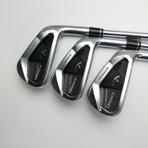 Used Callaway Legacy Black Forged Iron Set / 5 - PW / Stiff Flex