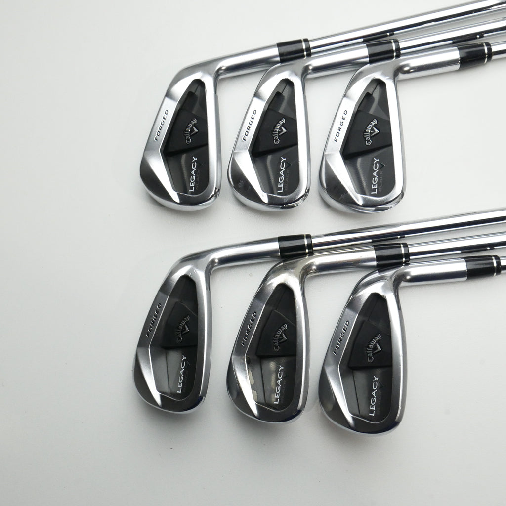 Used Callaway Legacy Black Forged Iron Set / 5 - PW / Stiff Flex