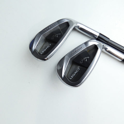 Used Callaway Legacy Black Forged Iron Set / 6 - PW / Regular Flex