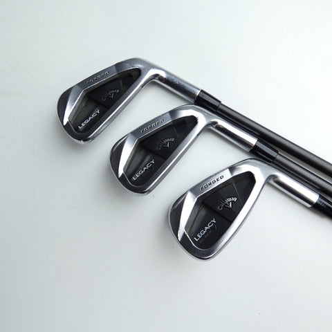 Used Callaway Legacy Black Forged Iron Set / 6 - PW / Regular Flex