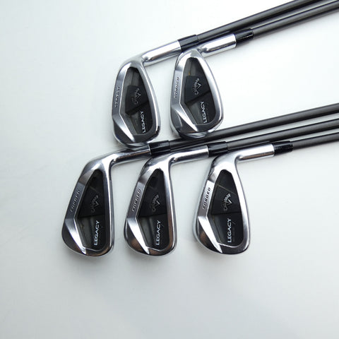 Used Callaway Legacy Black Forged Iron Set / 6 - PW / Regular Flex