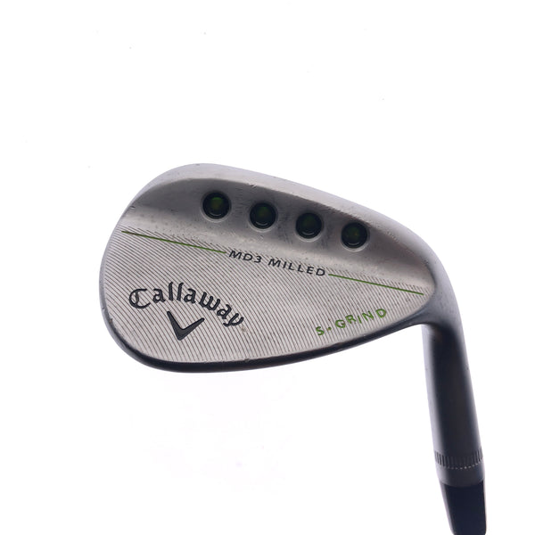 Used Callaway MD3 Milled Chrome Gap Wedge / 50.0 Degrees / Wedge Flex