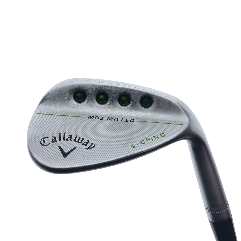 Used Callaway MD3 Milled Chrome Gap Wedge / 50.0 Degrees / Wedge Flex
