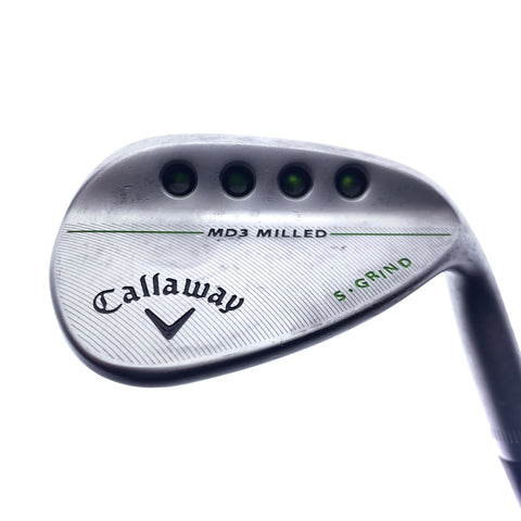 Used Callaway MD3 Milled Chrome Gap Wedge / 50.0 Degrees / Wedge Flex