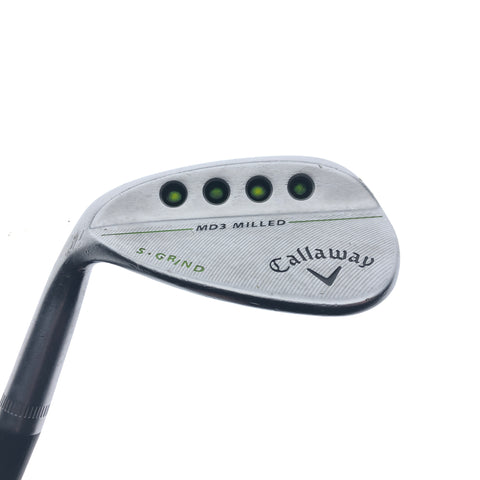 Used Callaway MD3 Milled Chrome Gap Wedge / 52 Degree / Wedge Flex / Left-Handed