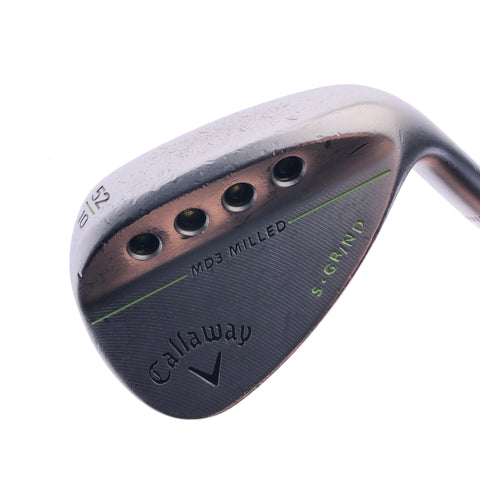 Used Callaway MD3 Milled Chrome Gap Wedge / 52.0 Degrees / Stiff Flex