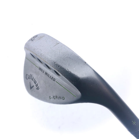 Used Callaway MD3 Milled Chrome Gap Wedge / 52.0 Degrees / Wedge Flex