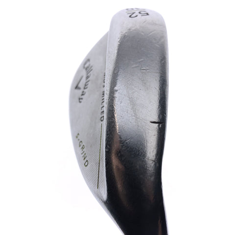 Used Callaway MD3 Milled Chrome Gap Wedge / 52.0 Degrees / Wedge Flex