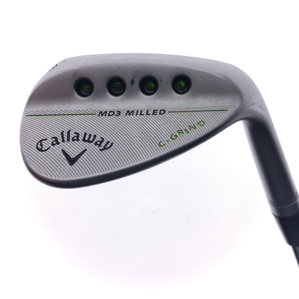 Used Callaway MD3 Milled Chrome Lob Wedge / 58.0 Degrees / Wedge Flex