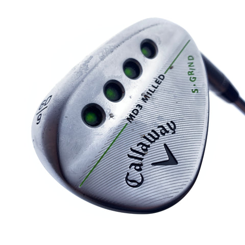 Used Callaway MD3 Milled Chrome Lob Wedge / 60.0 Degrees / Wedge Flex