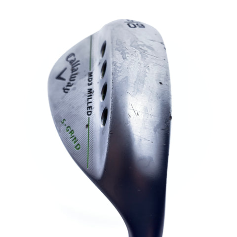 Used Callaway MD3 Milled Chrome Lob Wedge / 60.0 Degrees / Wedge Flex
