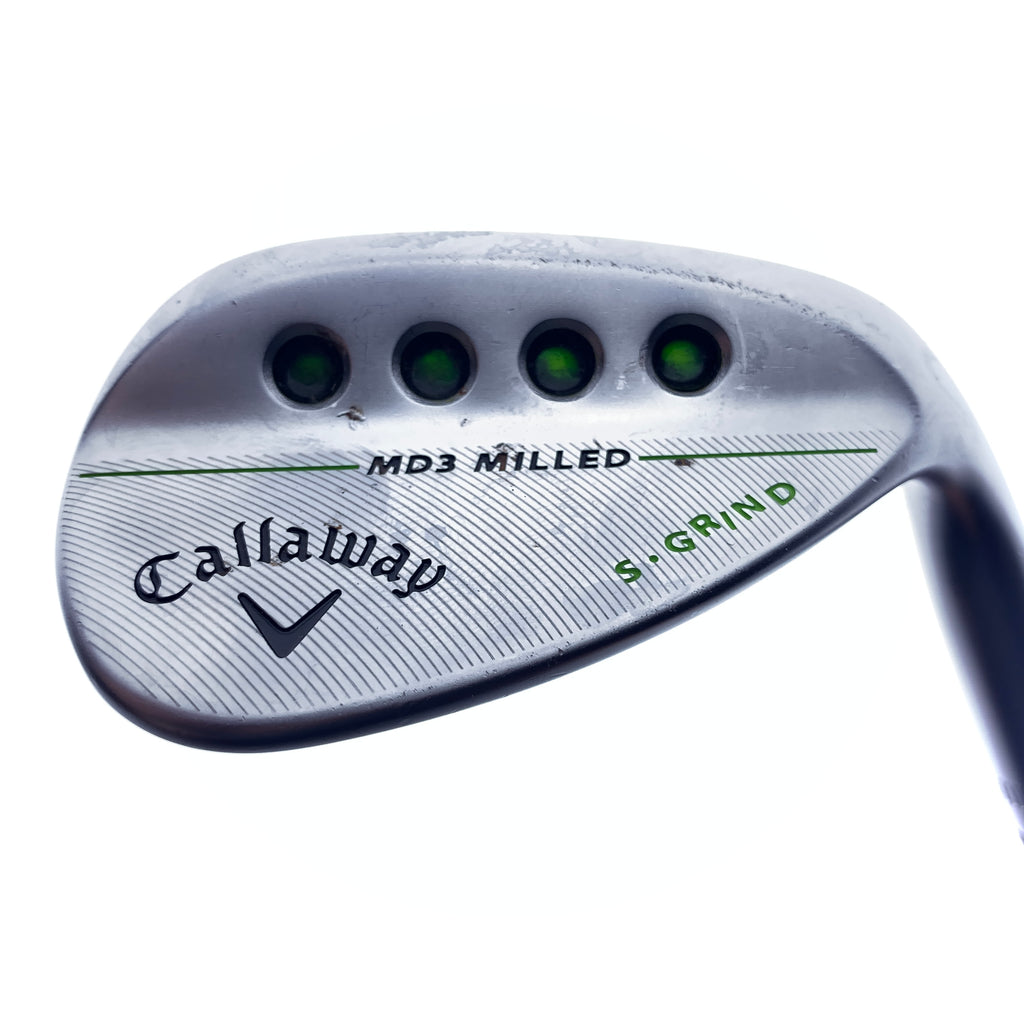 Used Callaway MD3 Milled Chrome Lob Wedge / 60.0 Degrees / Wedge Flex