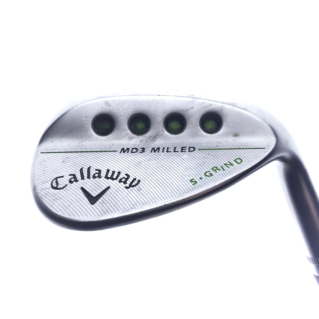 Used Callaway MD3 Milled Chrome Lob Wedge / 60.0 Degrees/ Wedge Flex