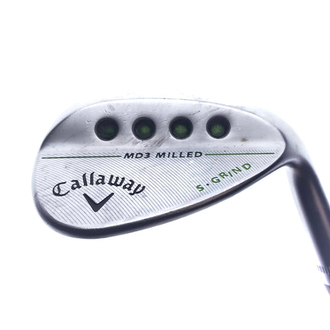 Used Callaway MD3 Milled Chrome Lob Wedge / 60.0 Degrees/ Wedge Flex
