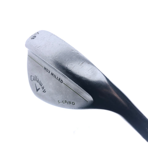 Used Callaway MD3 Milled Chrome Pitching Wedge / 48.0 Degrees / Stiff Flex