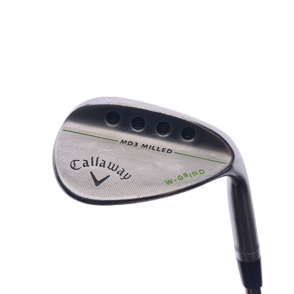 Used Callaway MD3 Milled Chrome Sand Wedge / 56.0 Degrees / Stiff Flex