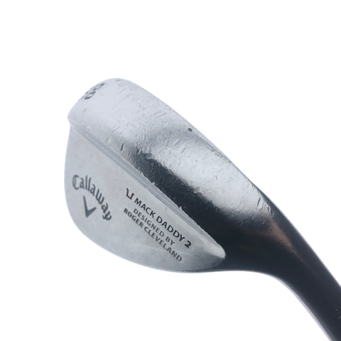 Used Callaway Mack Daddy 2 Chrome Gap Wedge / 52.0 Degrees / Wedge Flex